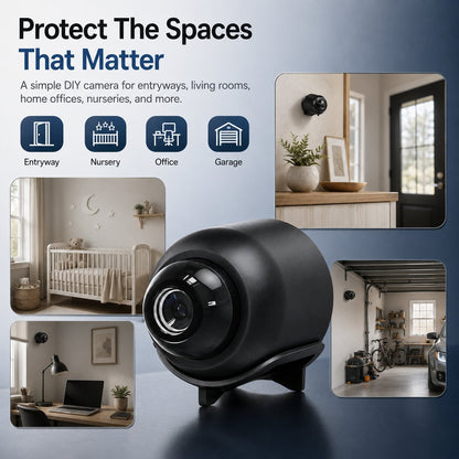 X5 Wireless Security Camera – 720P HD Portable Magnetic WiFi Camera with Motion Detection