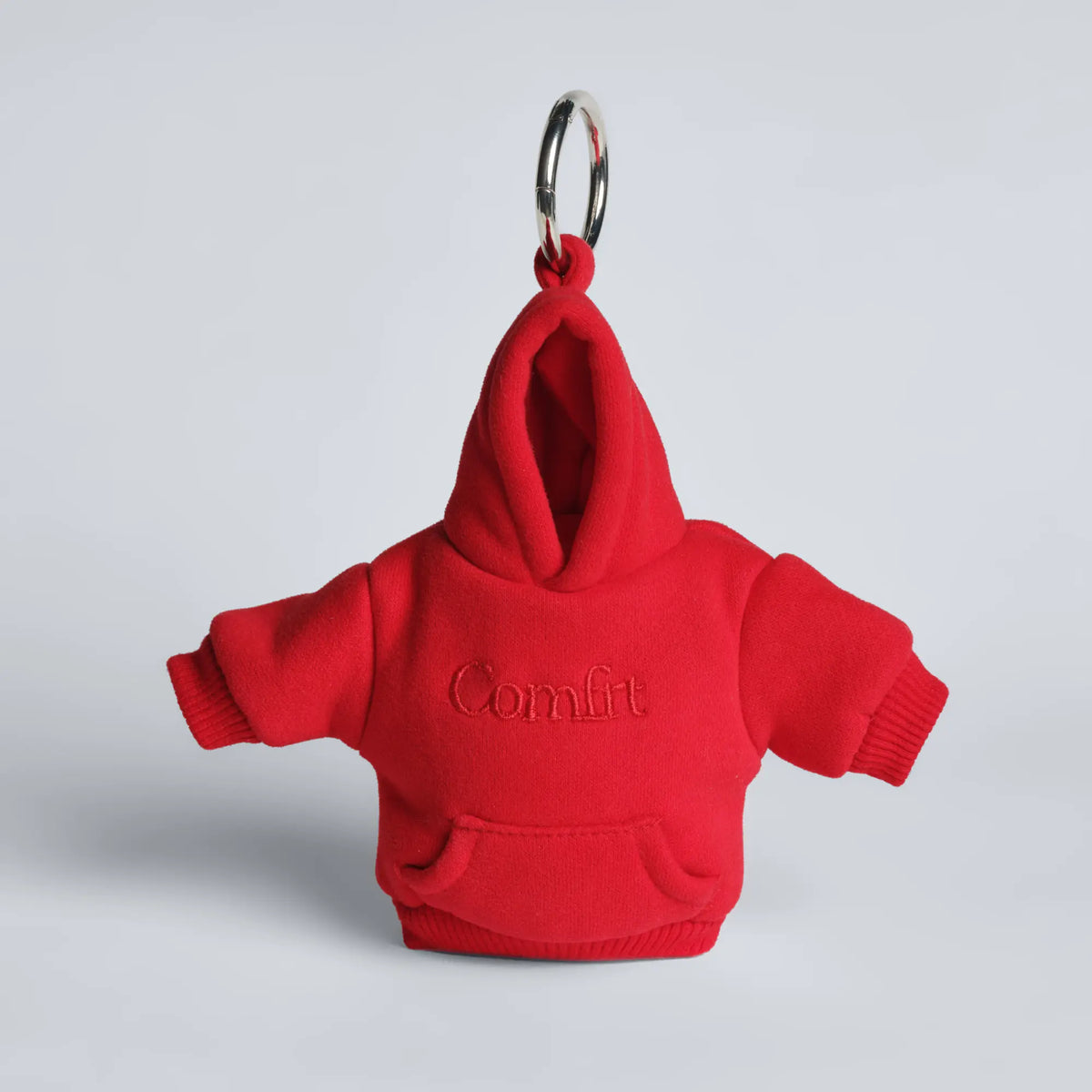 Comfrt | Hoodie Keychain | Miniature Stress Ball Hoodie Clip-On Keychain Charm