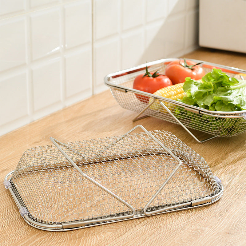 ✨ Save 50% Today 🥬 Expandable Over-the-Sink Strainer Basket – Rinse, Drain & Dry with Ease