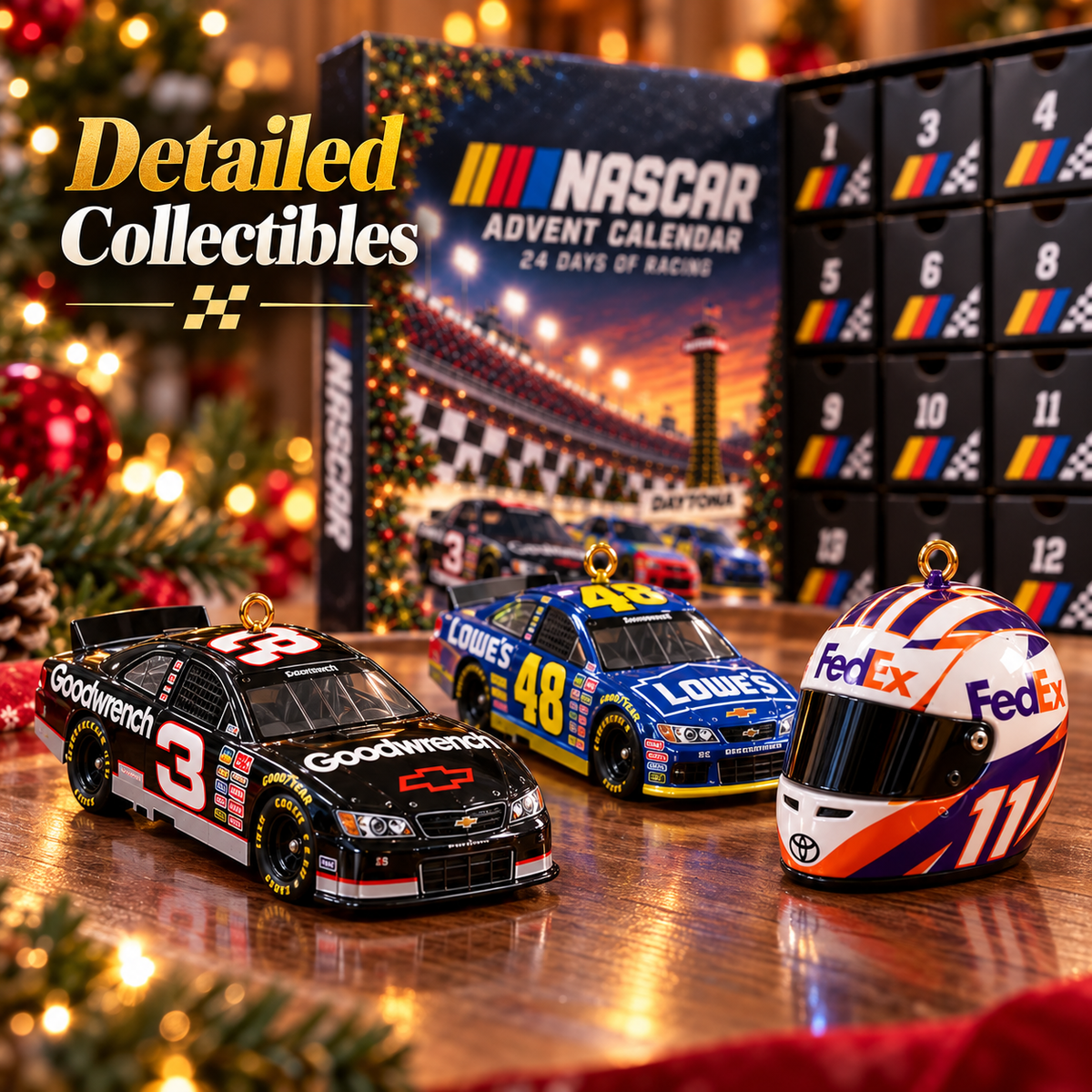 🏎️ 24 Days of Racing Magic – Christmas Advent Calendar 🎄✨