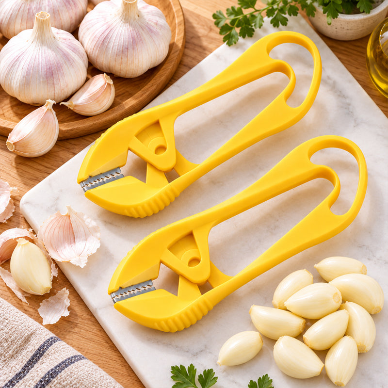 🔥Black Friday Deal 🔥Manual Garlic Peeler with Serrated Jaws