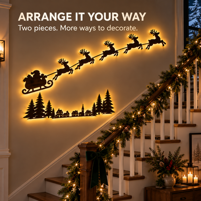 🎄Christmas Reindeer LED Wall Decor
