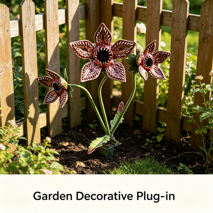 🌿 Monster Bloom Garden Stake