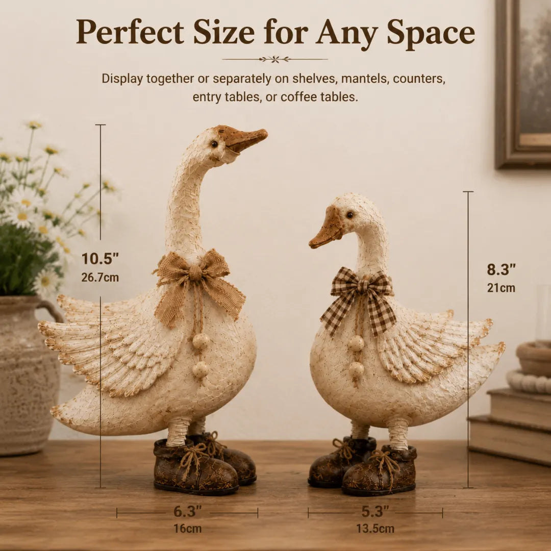 🎁Whimsical Farmhouse Flock Figurines — Charming Animal Pairs for Cozy Country Homes