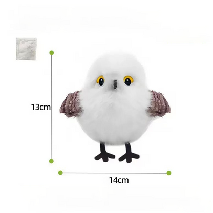 😻Lifelike Plush Electric Fluttering Pet Bird Toy |🐦the most realistic, irresistible cat toy