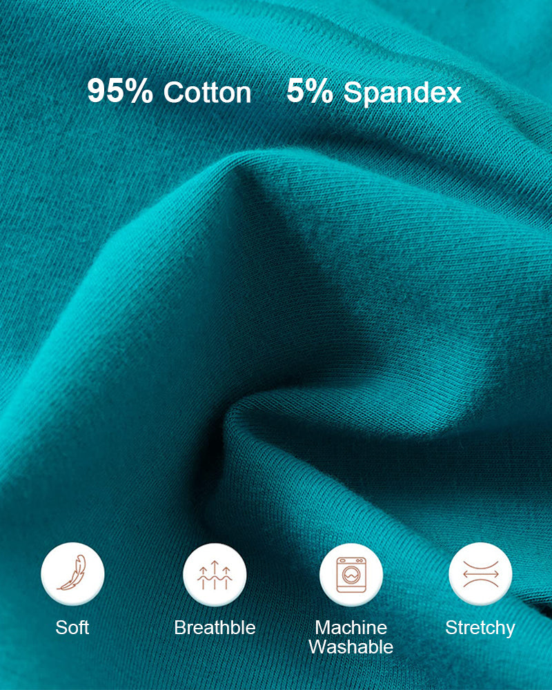 Full-Figured High-Waisted Comfort Underwear 4-Pack