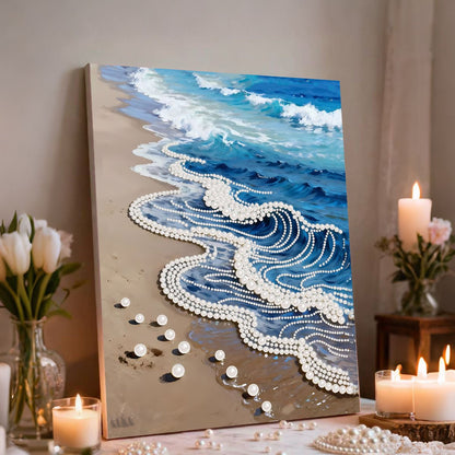 ⚡️Buy 2 Free Shipping🏰✨DIY Beaded Art Kit - Castle Pearl Painting