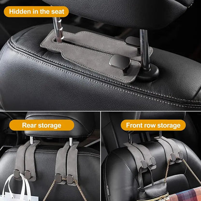 Universal Car Headrest Hanger Hooks Set