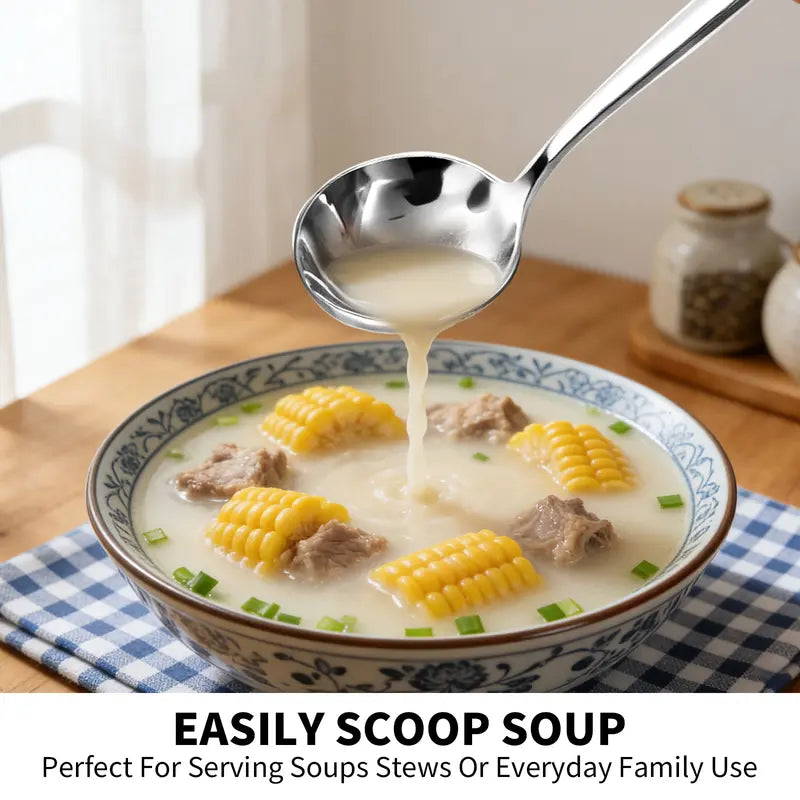 Stainless Steel Spadle,Spoon & Ladle Hybrid