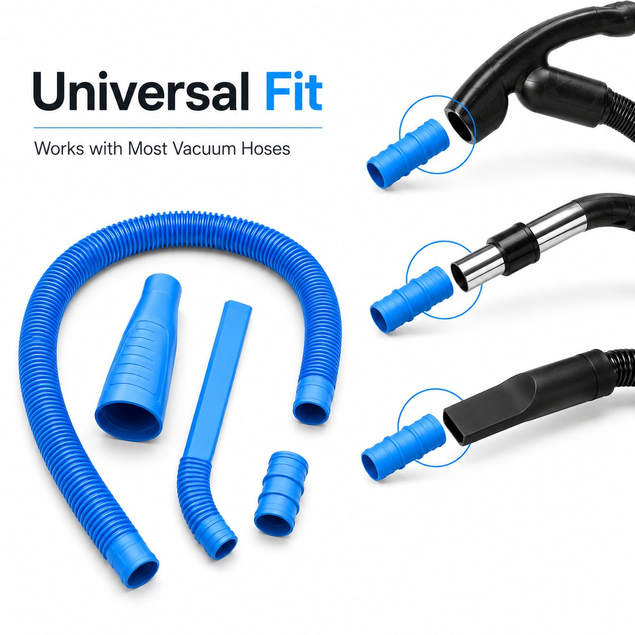 Dryer Vent Cleaner Kit / Vacuum Hose Attachment-2 PCS