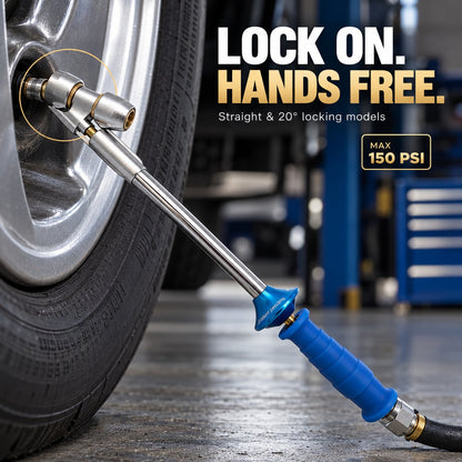 🚛 Assorted Tire Inflation Extension Rod Set, Roadside & Garage Dual Wheel Repair Helper