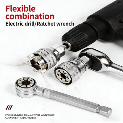 🚗BUY 2 FREE SHIPPING🔥 Multi-Function Universal Socket Wrench Tool