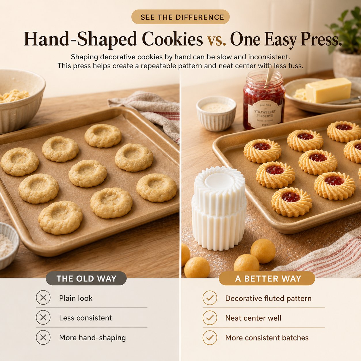 🔥 49% OFF – One Press for Beautiful Jam-Filled Cookies 🍪