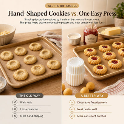 🔥 49% OFF – One Press for Beautiful Jam-Filled Cookies 🍪
