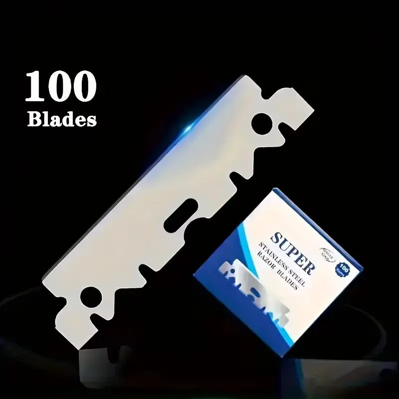 🪒🔪Retro Foldable Manual Shaver (including 100 blades)