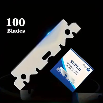 🪒🔪Retro Foldable Manual Shaver (including 100 blades)