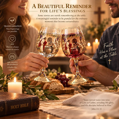 ✝️ Two Glasses. One Miracle. A Story Worth Keeping.🎁