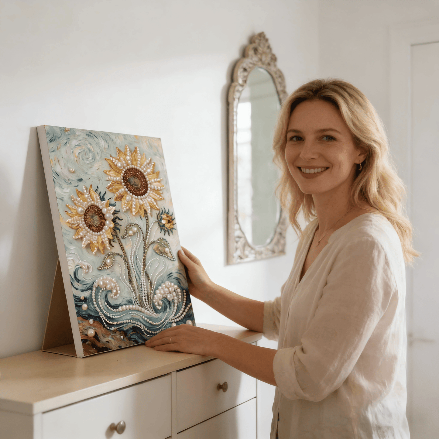 ⚡️Buy 2 Free Shipping🏰✨DIY Beaded Art Kit - Castle Pearl Painting