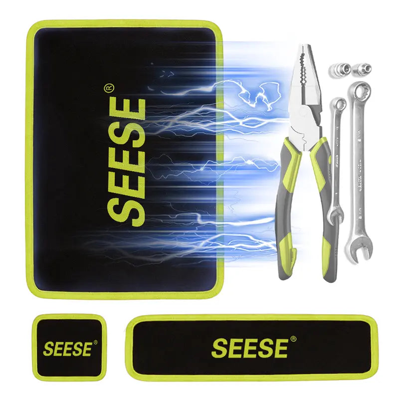 🛠️🧲Flexible Magnetic Tool Mat & Tray Holder