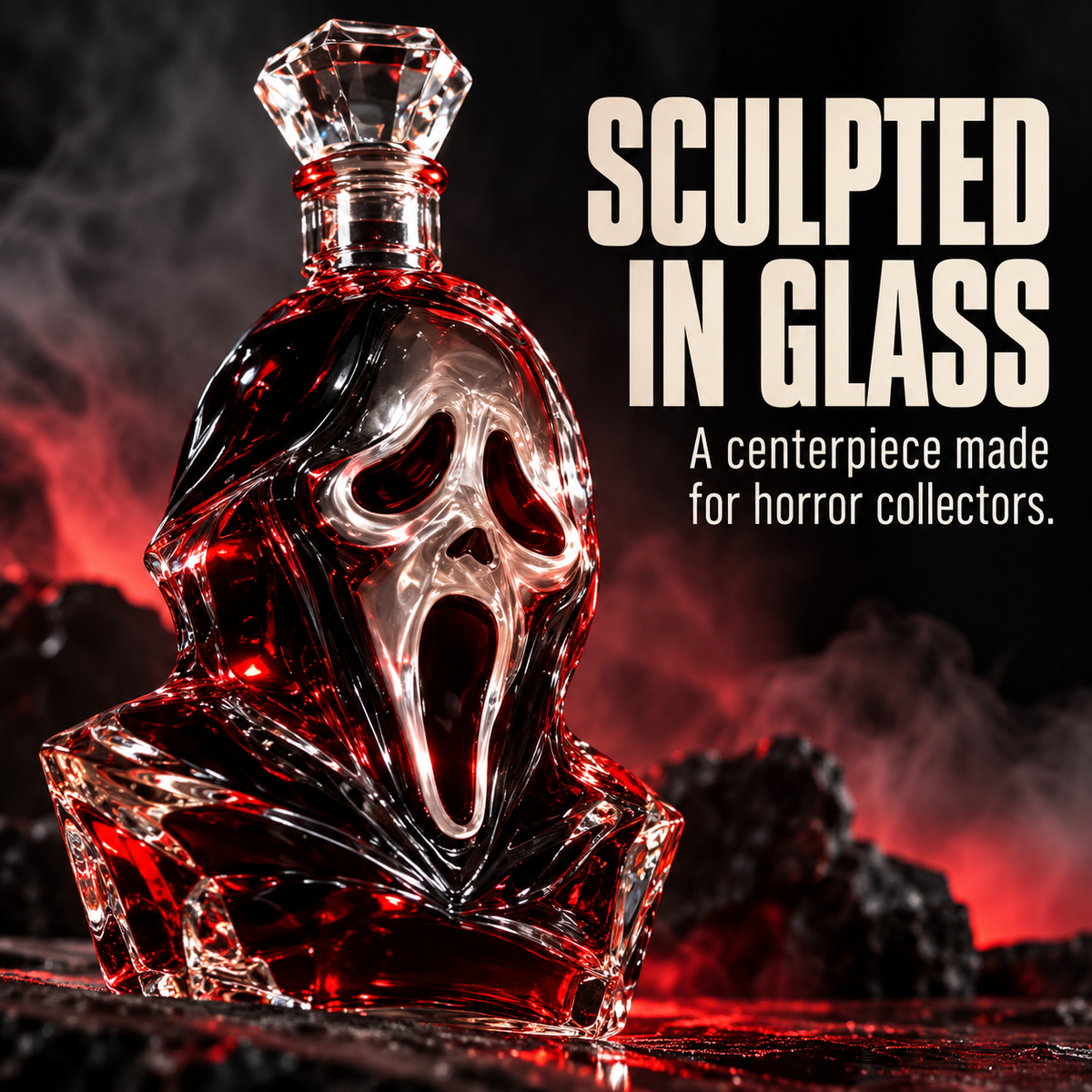 🔪 SCREAM 30th Anniversary Ghostface Collector’s Decanter – 1996–2026