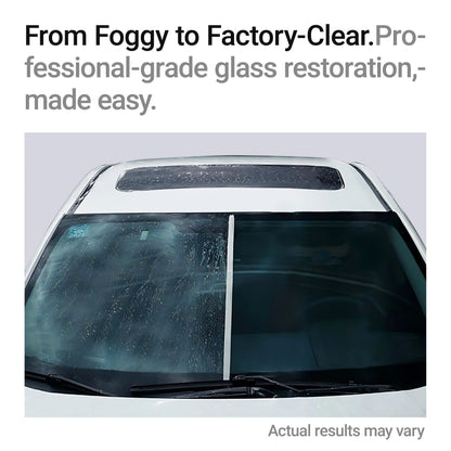 Car Windshield Oil Film Remover – Deep Glass Cleaner & Rain Repellent