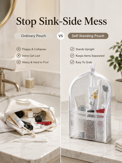 Standli – Self Standing Travel Toiletry Pouch