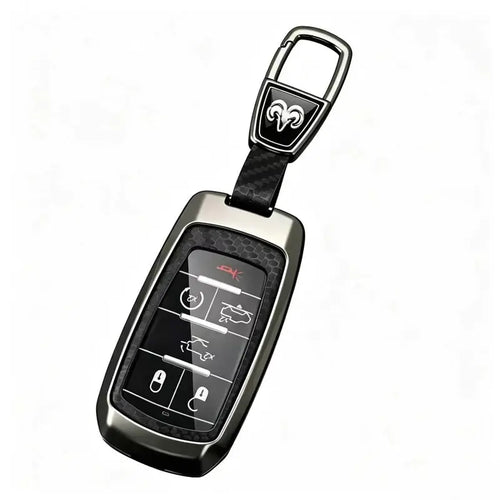 for Ram Pickup TRX Pickup Metal and Carbon Fiber Key Case