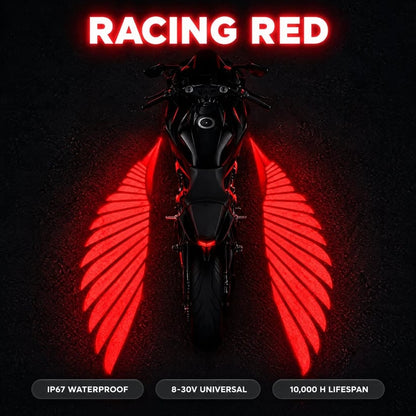 ⏰ LAST DAY 49% OFF 🏍️ Angel Wing Motorcycle LED Projector Lights (1 Pair)