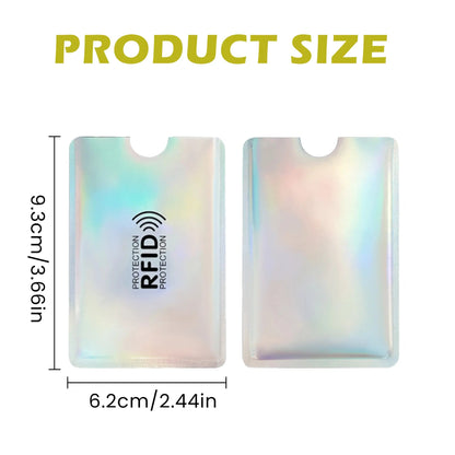 RFID Blocking Sleeves - Protect Your Cards from Electronic Theft (8-Pack)