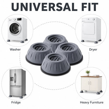 Anti-Vibration & Noise Reduction Washing Machine Foot Pads