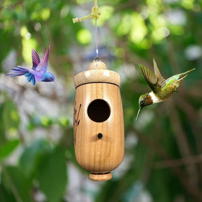 Buy 2 Free Shipping💕Wooden Hummingbird House-Gift for Nature Lovers