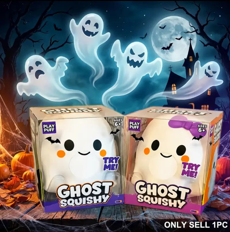 Ghost Squishy Stress-Relief Fidget Toy