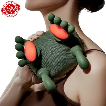 3D Shiatsu Neck & Shoulder Massager with Soothing Heat