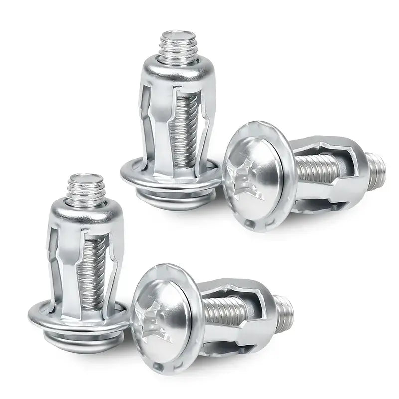 💥Huge Savings 49% OFF｜Carbon Steel Button Rivet Locking Nuts Set, M4/M5/M6 Assorted Sizes, Durable Hardware for Panel Fixing & Metal Repair