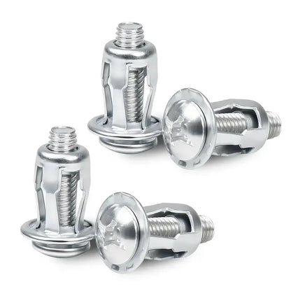 💥Huge Savings 49% OFF｜Carbon Steel Button Rivet Locking Nuts Set, M4/M5/M6 Assorted Sizes, Durable Hardware for Panel Fixing & Metal Repair