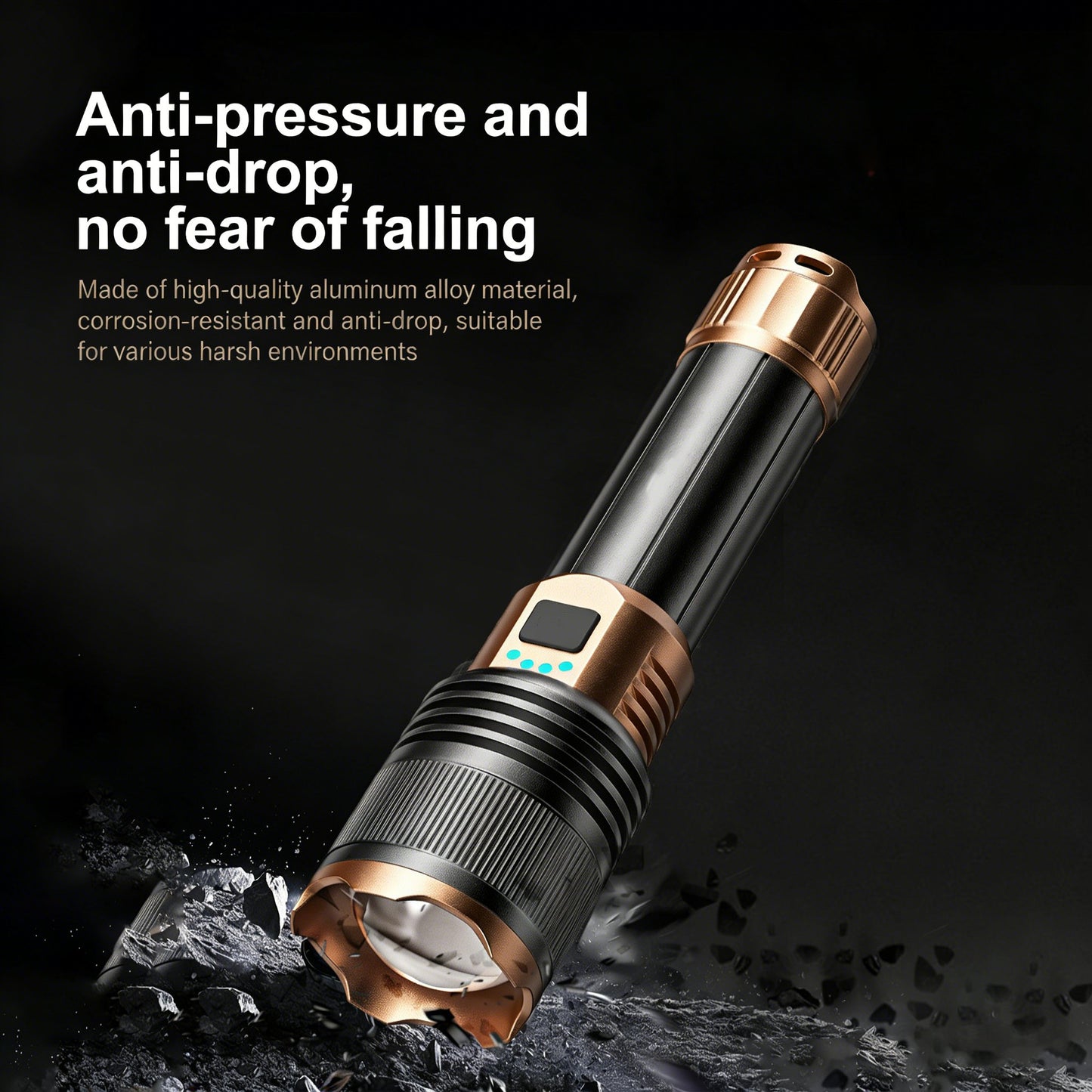 🔦Rechargeable Outdoor Long-Range Ultra-Bright Laser Flashlight