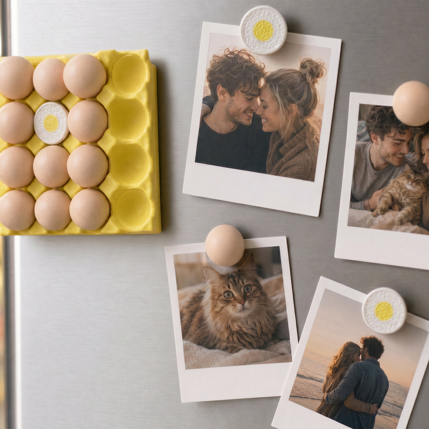 Buy 1 Get 1 Free🥚Egg Carton Fridge Magnet Set