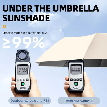 ☔Portable Automatic Folding Umbrella-Windproof Waterproof with Loop Buckle