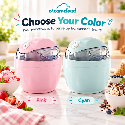 CreamCloud™ — Your Favorite Ice Cream, Your Ingredients, Your Way.