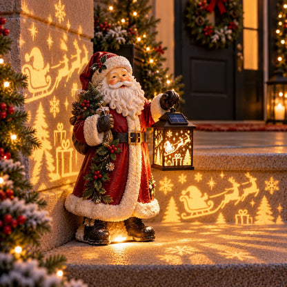 ⛄✨ Snowman Nativity Glow™ – Solar Christmas Step Light with Holy Family Projection 🎄✝️