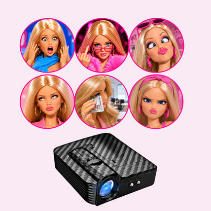 💗 Pink Car Door Welcome Projection Light – Cute Patterned Ground Glow for a Personalized Entrance ✨