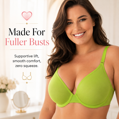 Seraphina Air Light Plus Size Mesh Underwire Bra