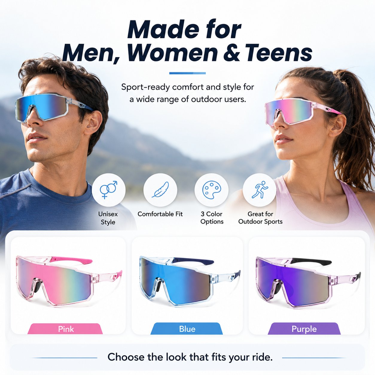 The Ultimate Ultra-Lightweight Sports Performance Sunglasses 🕶️✨
