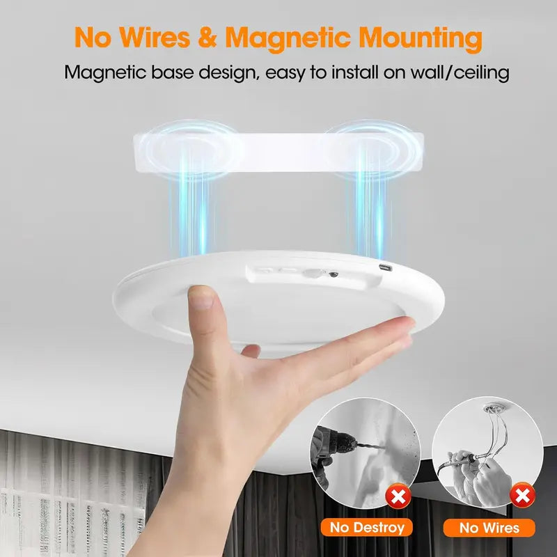 Rechargeable Motion Sensor Ceiling Lamp