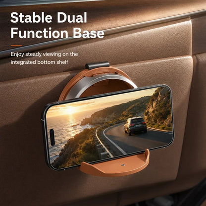 Foldable Car Cup Holder with Hook for Space-Saving Storage
