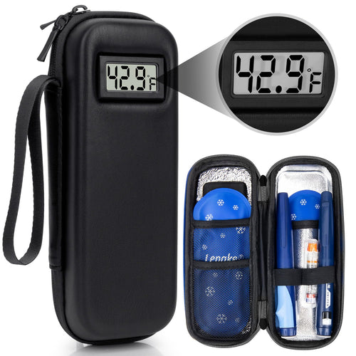 🔥Insulin Cooler Travel Case with Temperature Display