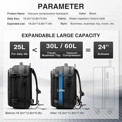 Vacuum Compression Backpack✈️