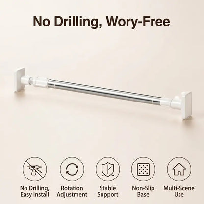 Adjustable Tension Curtain Rod