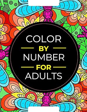 🚚Free Shipping！🎉This Week Promotions🎉-Color By Number For Adults