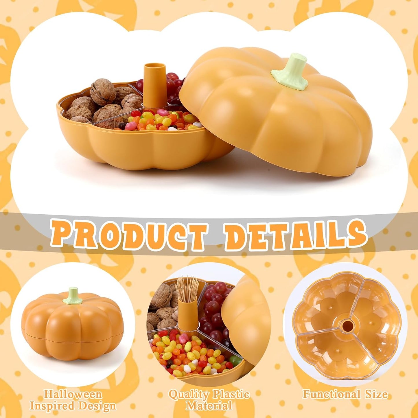 The Ultimate Thanksgiving Centerpiece & Snack Organizer! 🎃🍂
